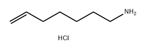 6-Hepten-1-amine, hydrochloride (1:1) Structure