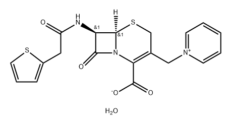 Cephaloridine Monohydrate 结构式