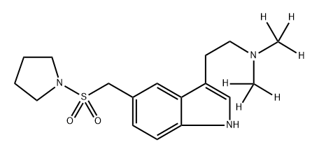 AlMotriptan-d6 Struktur