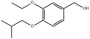 (3-ethoxy-4-isobutoxyphenyl)methanol Structure