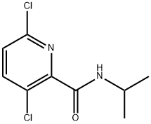 3,6-dichloro-N-isopropylpicolinamide 结构式