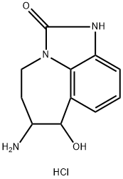 Imidazo[4,5,1-jk][1]benzazepin-2(1H)-one, 6-amino-4,5,6,7-tetrahydro-7-hydroxy- (hydrochloride)|7-氨基-6-羟基-6,7,8,9-四氢-2,9A-二氮杂苯并[CD]薁-1(2H) - 酮盐酸盐