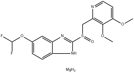 泮托拉唑镁,1022083-88-0,结构式