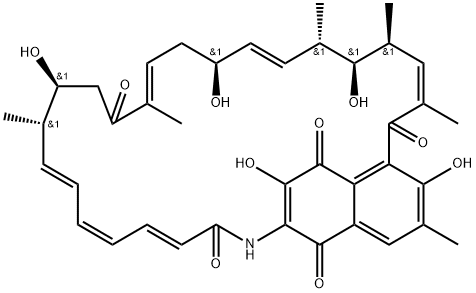 淀变菌素 I, 102281-52-7, 结构式