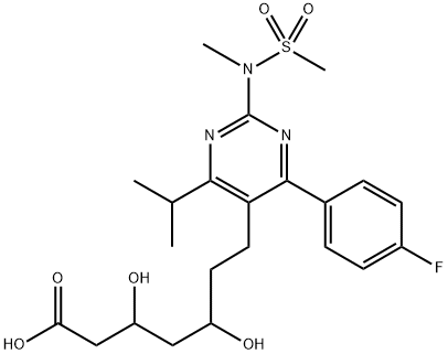 瑞舒伐他汀杂质91 结构式