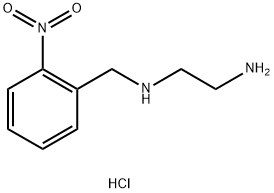 N1-(2-NITROBENZYL)ETHANE-1,2-DIAMINE DIHYDROCHLORIDE, 102494-89-3, 结构式