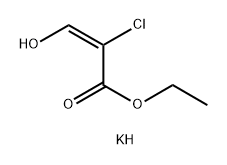 2-Propenoic acid, 2-chloro-3-hydroxy-, ethyl ester, potassium salt (1:1), (2E)-