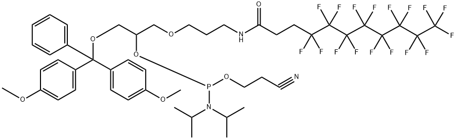 Fluorous modifier CEP, 1027512-58-8, 结构式