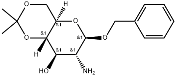 β-D-Glucopyranoside, phenylmethyl 2-amino-2-deoxy-4,6-O-(1-methylethylidene)-