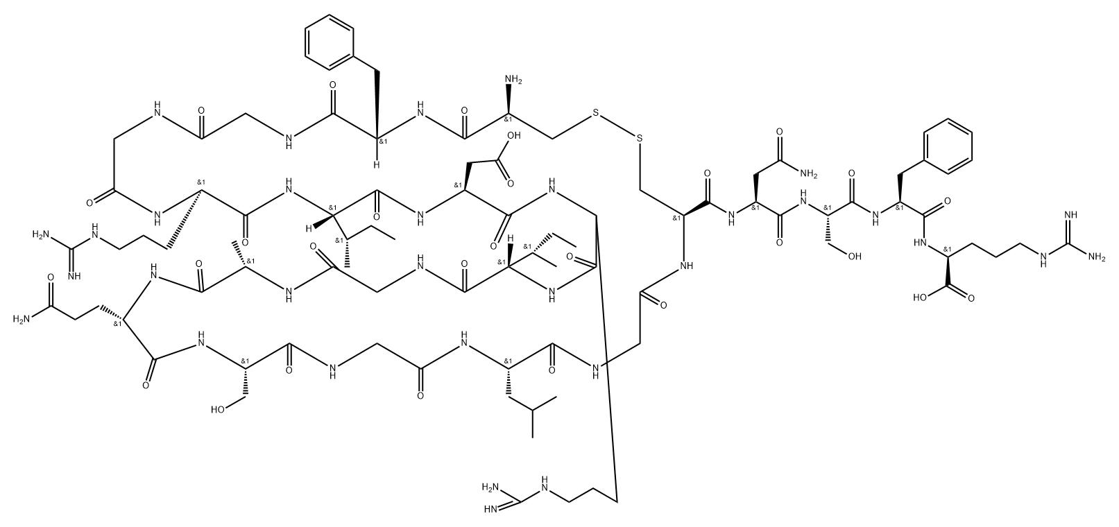 atrial natriuretic factor, des-Ser(5)-Ser(6)-|