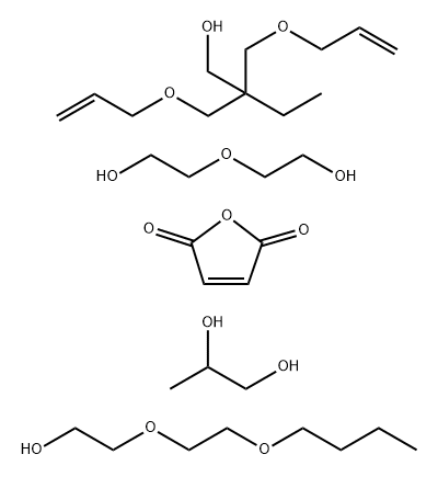 103070-09-3 2,5-Furandione, polymer with 2,2-bis[(2-propenyloxy)methyl]-1-butanol, 2,2'-oxybis[ethanol] and 1,2-propanediol, 2-(2-butoxyethoxy)ethyl ester