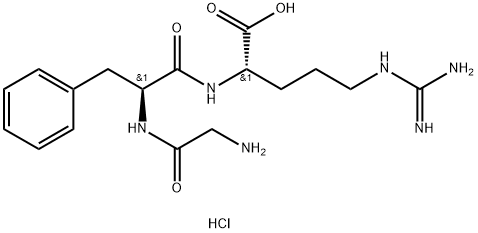 Gly-Phe-Arg dihydrochloride Structure