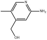 (2-氨基-5-甲基吡啶-4-基)甲醇 结构式
