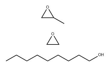 Oxirane, methyl-, polymer with oxirane, monononyl ether Structure