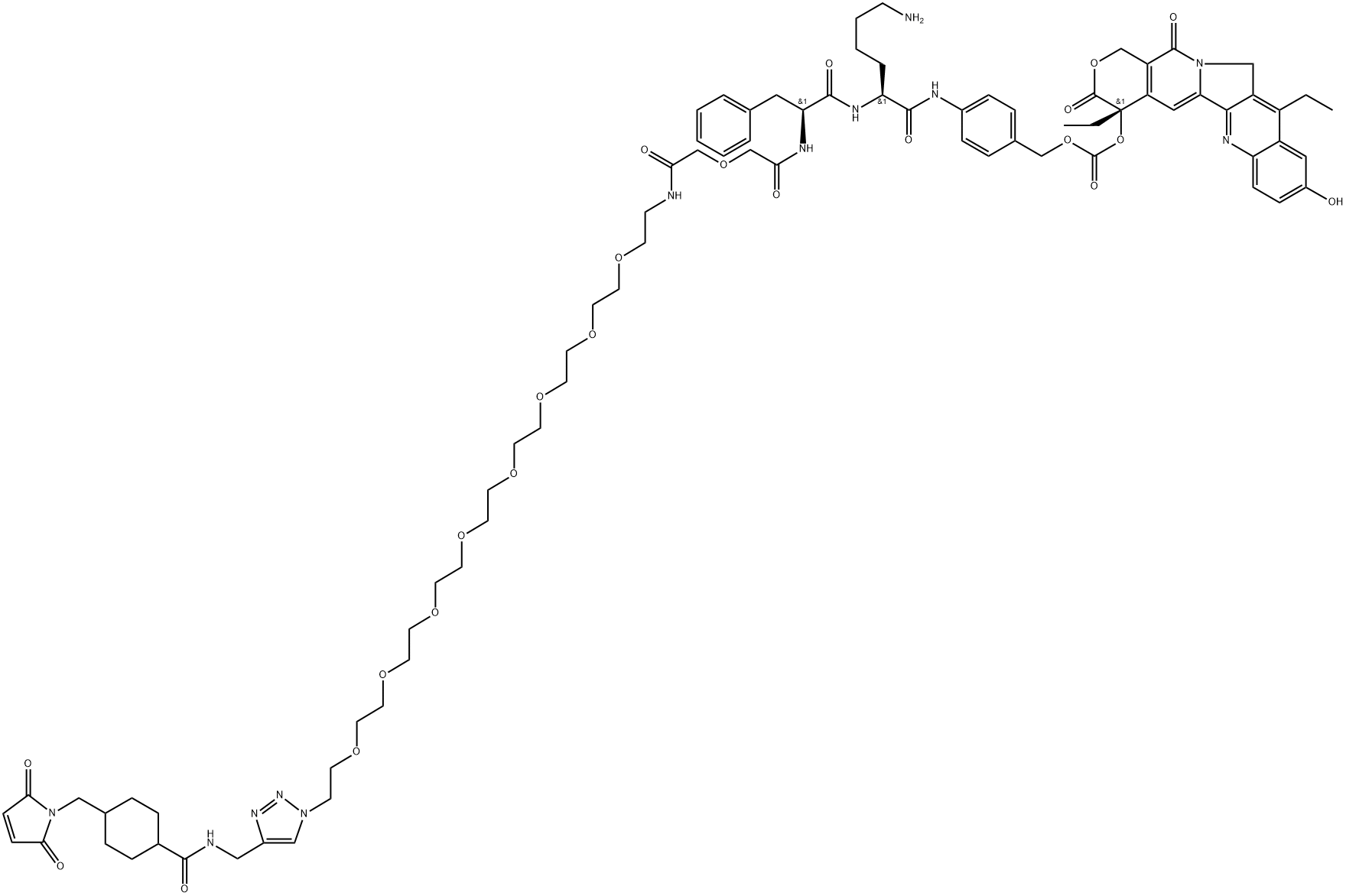 CL2-SN38,1036969-20-6,结构式