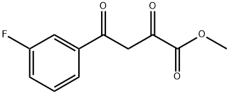 4-(3-氟苯基)-2,4-二氧代丁酸甲酯, 1037130-71-4, 结构式