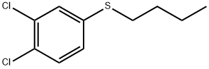 butyl(3,4-dichlorophenyl)sulfane Struktur