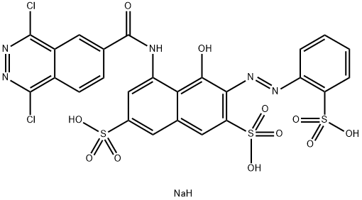 リアクティブレッド96 化学構造式