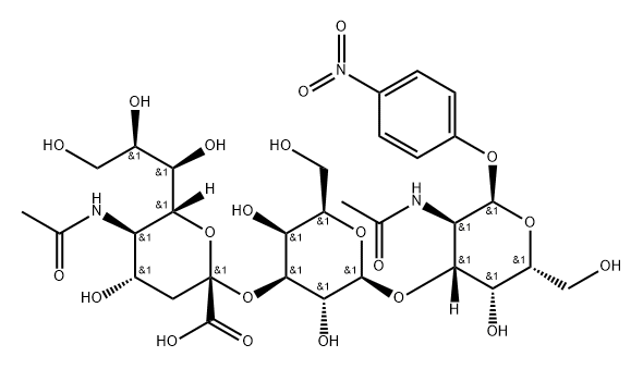 103782-24-7 4-Nitrophenyl(N-acetyl-a-neuraminosyl)-(2→3)-O-b-D-galactopyranosyl-(1→3)-2-acetamido-2-deoxy-a-D-galactopyranoside
