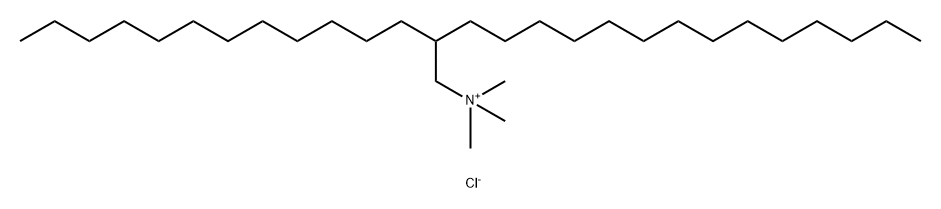 十二烷十六烷基三甲基氯化铵, 103807-18-7, 结构式