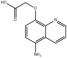2-((5-Aminoquinolin-8-yl)oxy)acetic acid Structure
