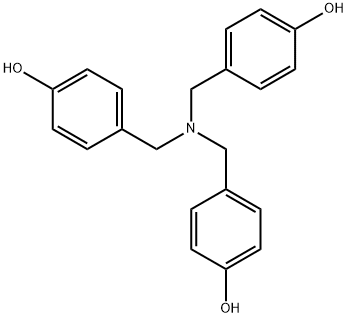 α,α'',α''''-Nitrilotri-p-cresol Struktur