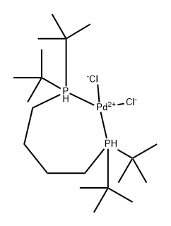 Palladium, [1,1'-(1,4-butanediyl)bis[1,1-bis(1,1-dimethylethyl)phosphine-κP]]dichloro-, (SP-4-2)-|[1,4-双(二叔丁基膦基)丁烷]二氯化钯