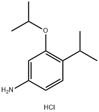 3-Isopropoxy-4-isopropyl-phenylamine Struktur