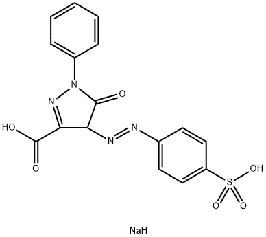 Tartrazine Impurity 6 化学構造式