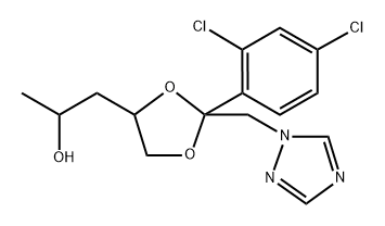 丙环唑杂质2,104390-57-0,结构式