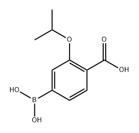 4-Borono-2-isopropoxybenzoic acid Structure