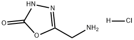 5-(氨甲基)-1,3,4-恶二唑-2(3H)-一盐酸盐 结构式