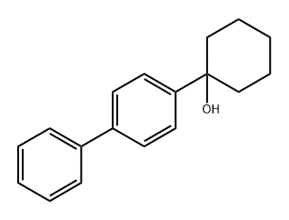 1-([1,1'-biphenyl]-4-yl)cyclohexanol Structure