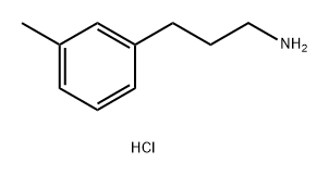 3-(3-methylphenyl)propan-1-amine hydrochloride Structure