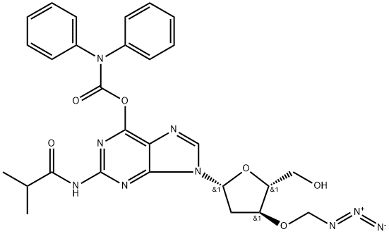 1048022-03-2 N2-Isobutyryl-O6-diphenylcarbamoyl-3'-O-azidomethyl-2'-deoxyguanosine