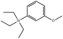 1-Methoxy-3-(triethylsilyl)benzene Structure