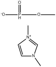 1,3‐DIMETHYLIMIDAZOLIUM METHYLPHOSPHONATE Structure