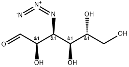 3-Azido-3-deoxy-D-glucopyranose 化学構造式
