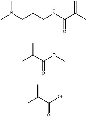 2-Propenoic acid, 2-methyl-, C12-16-alkyl esters, polymers with N-3-(dimethylamino)propyl-2-methyl-2-propenamide and Me methacrylate|