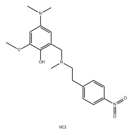 BN82002 HYDROCHLORIDE, 1049740-43-3, 结构式