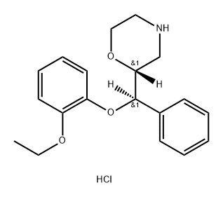 Morpholine, 2-[(R)-(2-ethoxyphenoxy)phenylmethyl]-, hydrochloride (1:1), (2R)-