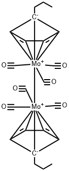 (PROPYLCYCLOPENTADIENYL)MOLYBDENUM TRICARBONYL DIMER 化学構造式