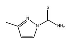 3-methyl-1H-pyrazole-1-carbothioamide Structure