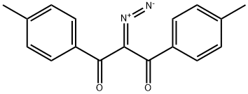 1,3-Propanedione, 2-diazo-1,3-bis(4-methylphenyl)- Struktur
