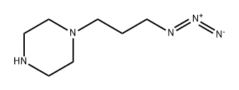 1-(3-azidopropyl)piperazine Structure