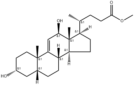 Chol-9(11)-en-24-oic acid, 3,12-dihydroxy-, methyl ester, (3α,5β,12β)- (9CI)|脱氧胆酸杂质5