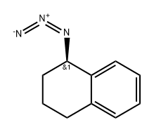 Naphthalene, 1-azido-1,2,3,4-tetrahydro-, (1R)-,1055321-32-8,结构式