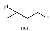 2-Butanamine, 4-fluoro-2-methyl-, hydrochloride (1:1),1057692-11-1,结构式