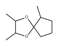 1,4-Dioxaspiro[4.4]nonane,2,3,6-trimethyl-,[2R-[2-alpha-,3-bta-,5-alpha-(S*)]]-(9CI)|
