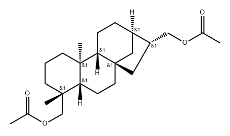 16βH-Kaurane-17,18-diol, diacetate (7CI),106460-54-2,结构式